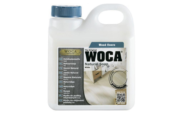 WOCA Holzbodenseife weiß 1,0 Liter