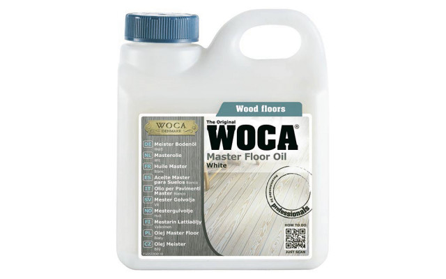 WOCA Meister Bodenöl weiß 1,0 Liter