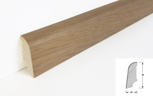 Eiche Altholz vergraut geölt - Thede & Witte Standard Sockelleiste edelfurniert Eiche Altholz vergraut geölt - Thede & Witte Standard Sockelleiste edelfurniert
