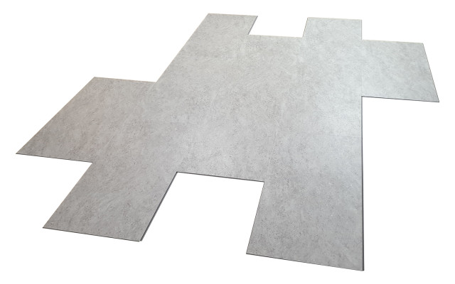 Steinfliese betongrau - Vinyl Rigid for Living | Klick Rigid Vinylboden